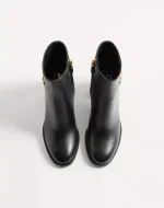 Valentino Vlogo Signature Calfskin Ankle Boot 75Mm - Image 5